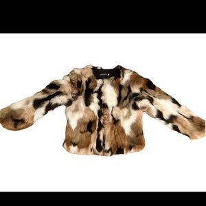 Luxurious Faux Fur Jacket
